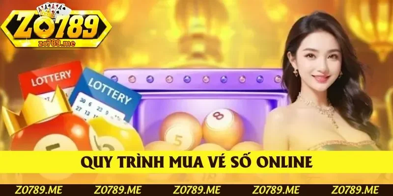 Quy trình mua vé số online